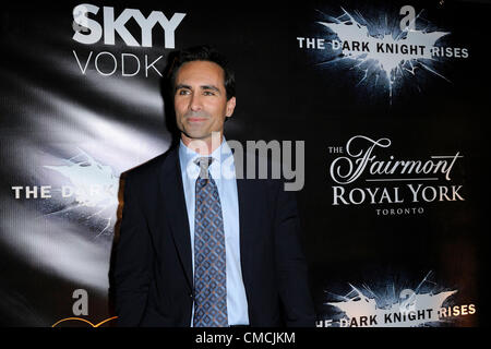 18. Juli 2012 besucht - Toronto, Kanada - Nestor Carbonell "The Dark Knight Rises" kanadische Premiere im One King West Hotel.  (DCP/N8N) Stockfoto