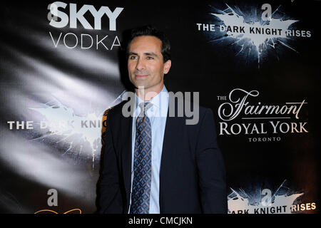 18. Juli 2012 besucht - Toronto, Kanada - Nestor Carbonell "The Dark Knight Rises" kanadische Premiere im One King West Hotel.  (DCP/N8N) Stockfoto