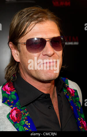 18. Juli 2012 - Moskau, Russland - Juli 18,2012. Moskau, Russland. Soldiers Of Fortune premiere in Moskau. Im Bild: Schauspieler Sean Bean (Credit-Bild: © PhotoXpress/ZUMAPRESS.com) Stockfoto