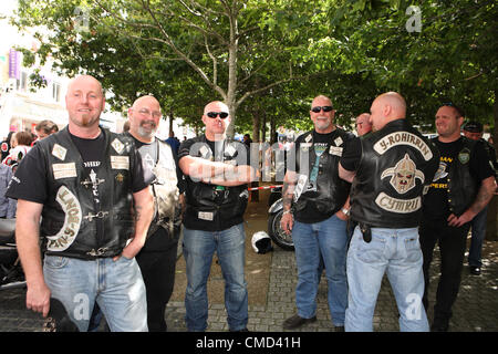 Waterford Motorrad Fest 2012 Irland Stockfoto