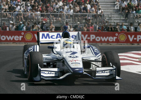 22. Juli 2012 - Edmonton, Alberta, Kanada - IZOD Indycar Series, Indy Edmonton, Edmonton, AB, Kanada, 20.-22. Juli 2012, SEBASTIEN BOURDAIS, Dragon Racing. (Kredit-Bild: © Ron Bijlsma/ZUMAPRESS.com) Stockfoto