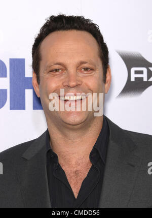 VINCE VAUGHN DER UHR. PREMIERE HOLLYWOOD LOS ANGELES Kalifornien USA 23. Juli 2012 Stockfoto