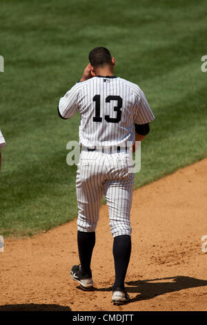 Alex Rodriguez (Yankees), 30. Juni 2012 - MLB: Alex Rodriguez von der New York Yankees während des Spiels gegen die Chicago White Sox im Yankee Stadium in Bronx, New York, Vereinigte Staaten von Amerika. (Foto von Thomas Anderson/AFLO) Stockfoto