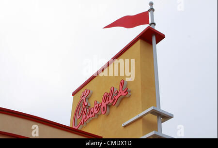 22. September 2011 - Los Angeles, Kalifornien, USA - Atmosphere.Chick-Fil-A Grand Hollywood Eröffnung statt im Chick-Fil-A Hollywood, Los Angeles, CA. September 22 2011 (Credit-Bild: © TLeopold/Globe Photos/ZUMAPRESS.com) Stockfoto