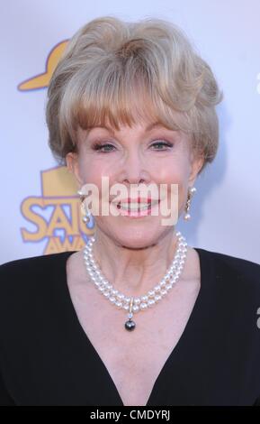 26. Juli 2012 - Hollywood, Kalifornien, USA - 2012-Saturn Awards an Schiffbrüchigen in Burbank, CA 26.07.12 2012..BARBARA EDEN (Kredit-Bild: © Scott Kirkland/Globe Photos/ZUMAPRESS.com) Stockfoto