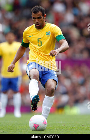 SANDRO Brasilien OLD TRAFFORD MANCHESTER ENGLAND 29. Juli 2012 Stockfoto