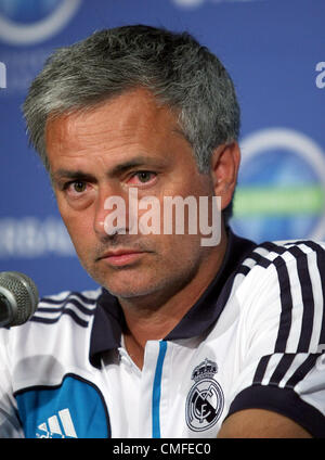 JOSE MOURINHO REAL MADRID Trainer CARSON LOS ANGELES Kalifornien USA 2. August 2012 Stockfoto