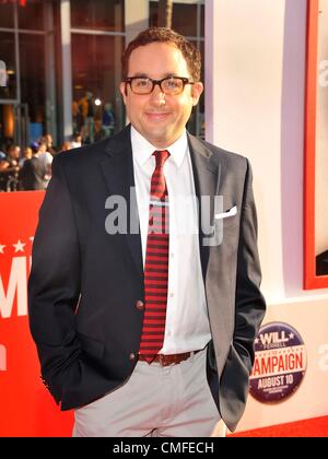 2. August 2012. PJ Byrne im Ankunftsbereich für THE CAMPAIGN Premiere, Graumans Chinese Theatre, Los Angeles, CA 2. August 2012. Foto von: Dee Cercone/Everett Collection Stockfoto