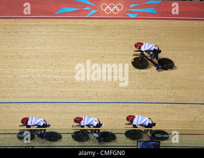 ED CLANCY GERRAINT THOMAS ST GREAT BRITAIN STRATFORD LONDON ENGLAND 2. August 2012 Stockfoto