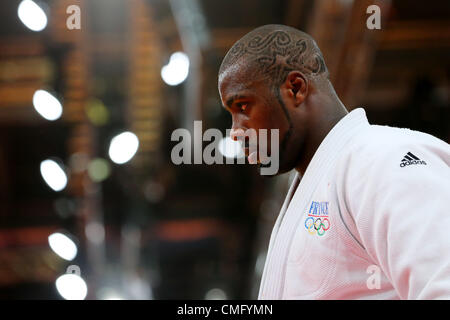 Teddy Riner (FRA), 3. August 2012 - Judo: Männer + 100 kg bei ExCeL in London 2012 Olympische Spiele in London, Vereinigtes Königreich.  (Foto von Daiju Kitamura/AFLO SPORT) [1045] Stockfoto