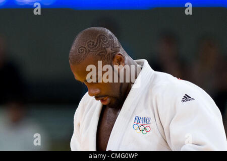 Teddy Riner (FRA), 3. August 2012 - Judo: Männer + 100 kg bei ExCeL in London 2012 Olympische Spiele in London, Vereinigtes Königreich.   (Foto von Enrico Calderoni/AFLO SPORT) [0391] Stockfoto