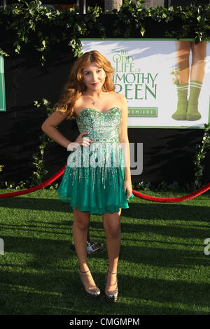 HOLLYWOOD, CA - AUGUST 6: Jennessa Rose kommt bei der Weltpremiere von "The Odd Leben von Timothy Green" am El Capitan Theatre im 6. August 2012 in Hollywood, Kalifornien. Stockfoto