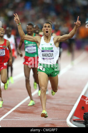 TAOUFIK MAKHLOUFI OLYMPISCHE SPIELE 2012 Stockfoto