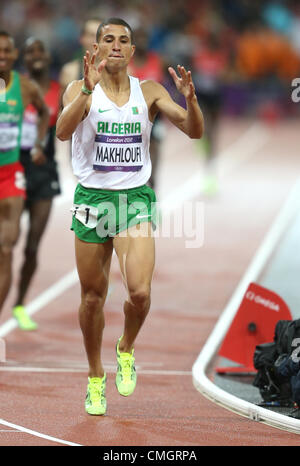 TAOUFIK MAKHLOUFI OLYMPISCHE SPIELE 2012 Stockfoto