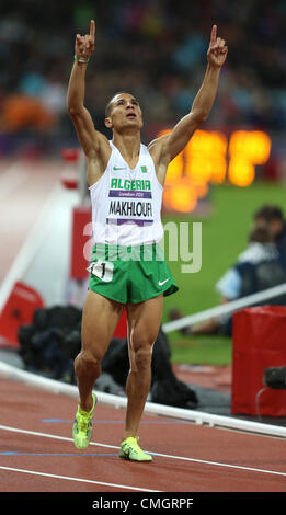 TAOUFIK MAKHLOUFI OLYMPISCHE SPIELE 2012 Stockfoto