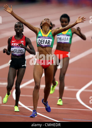 MESERET DEFAR 2012 OLYMPISCHE SPIELE Stockfoto