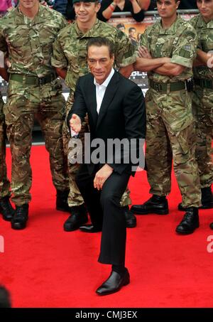 13. August 2012. Jean-Claude Van Damme bei "The Expendables 2" UK Premiere anlässlich der Empire Leicester Square London, England - 13.08.12 Stockfoto