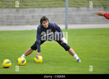 Europa League Vorschau *** Sparta Prag. Marek Cech, neue Durchsetzung von Sparta während der ersten Training der neuen Saison in Prag, Tschechien am 13. Juni 2012. (CTK Foto/römische Vondrous) Stockfoto