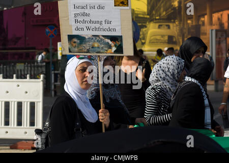 Al-Quds-Tag. Demonstrationen gegen Israel und seine Kontrolle über Jerusalem Stockfoto