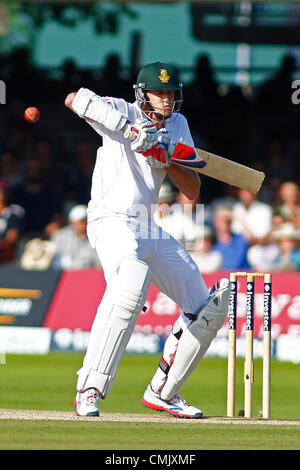 19.08.2012 London, England. Südafrikas Morne Morkel während der dritten Investec Cricket Test Länderspiel zwischen England und Südafrika, spielte an der Lords Cricket Ground: obligatorische Kredit: Mitchell Gunn Stockfoto