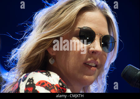 LINCOLN, CA-18 August: Diana Krall führt auf Thunder Valley Casino Resort in Lincoln, Kalifornien am 18. August 2012 Stockfoto