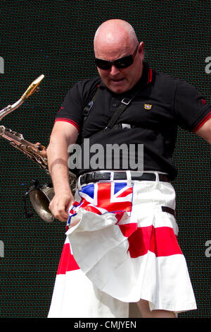 Wahnsinn führt beim V Festival Chelmsford, 19. August 2012 in Chelmsford, Großbritannien Stockfoto