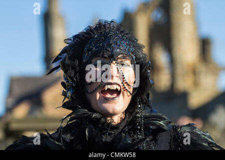 Whitby Gothic Weekend, November 2013, Whitby, North Yorkshire, England, UK Stockfoto