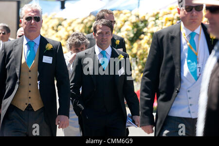 Michael Owen an der Melbourne Cup, Australia 5. November 2013. Stockfoto