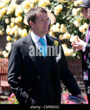 Michael Owen an der Melbourne Cup, Australia 5. November 2013. Stockfoto