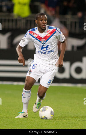 Lyon, Frankreich. 2. November 2013. Gueida Fofana (Lyon) Football / Soccer: Französisch "Ligue 1" match zwischen Lyon 2-0 EA Guingamp im Stade de Gerland in Lyon, Frankreich. © Enrico Calderoni/AFLO SPORT/Alamy Live-Nachrichten Stockfoto