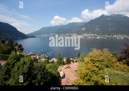 Blick auf den Comer See, Lombardei, italienische Seen, Italien, Europa Stockfoto