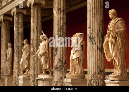 Interieur, NY Carlesberg Kunstmuseum Glyptotek, Kopenhagen, Dänemark, Skandinavien, Europa Stockfoto