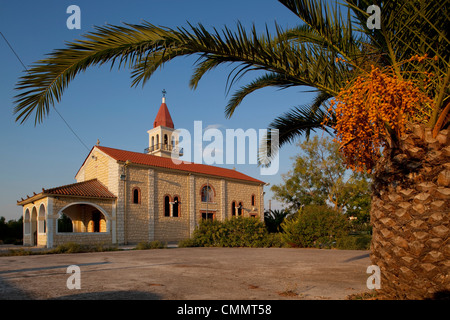 Kirche, Keri-Halbinsel, Zakynthos, Ionische Inseln, griechische Inseln, Griechenland, Europa Stockfoto