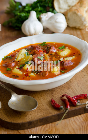 Spanische Suppe Stockfoto