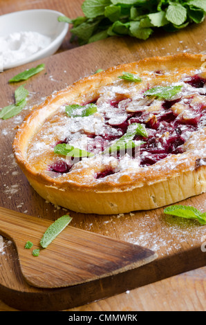 Kirsch-Tarte Stockfoto