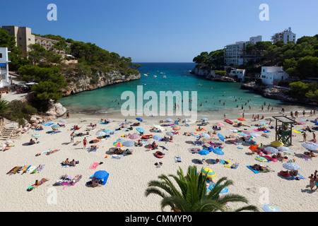 Cala Santanyi, Mallorca (Mallorca), Balearen, Spanien, Mittelmeer, Europa Stockfoto