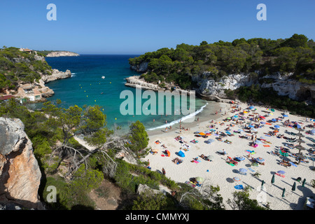 Cala Llombards, Mallorca (Mallorca), Balearen, Spanien, Mittelmeer, Europa Stockfoto