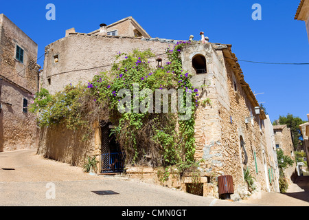 das alte Dorf von Capdepera auf Mallorca, Spanien Stockfoto