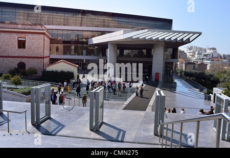 Das Akropolismuseum in Athen Griechenland Stockfoto