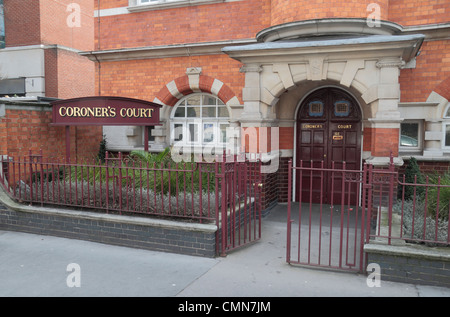 Westminster Untersuchungsgericht, Horseferry Road, London, England. Stockfoto