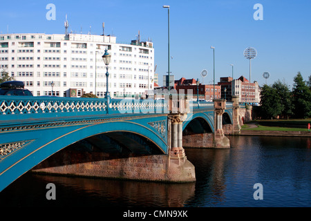 Trent Brücke über den Fluss Trent, Nottingham Stockfoto