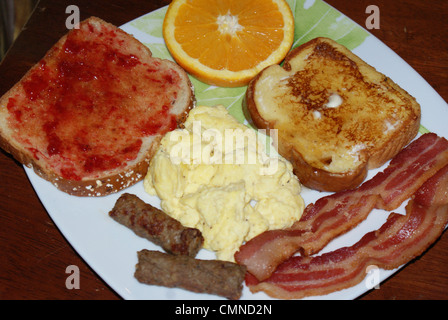 Frühstück Essen. Stockfoto
