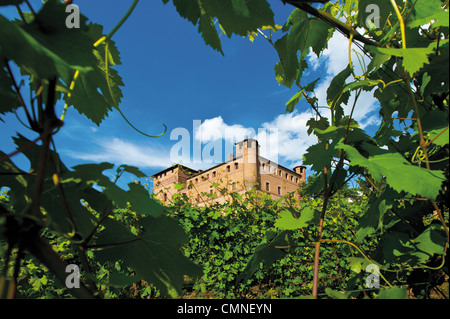 Italien Piemont Langhe Grinzane Cavour die Burg Stockfoto