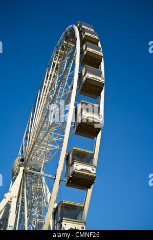 dh Bristol Wheel BROADMEAD BRISTOL Bristol Eye großes Beobachtungsrad Gondeln Ferris uk Messegelände Fahrten bigwheel Messegelände Stockfoto