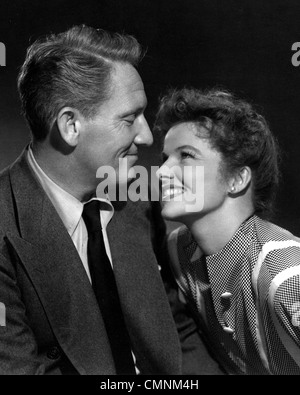 OHNE Liebe 1945 MGM Film mit Spencer Tracy und Katharine Hepburn Stockfoto