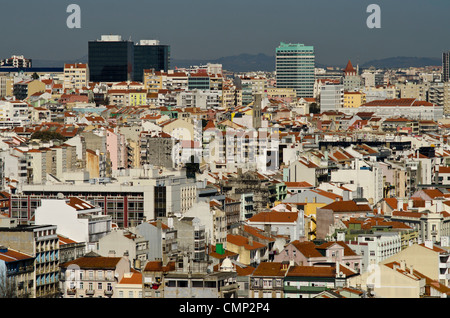 Ansichten der moderne Stadtteil von Lissabon, Portugal Stockfoto