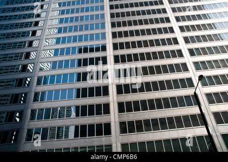Außenansicht des neuen CIBC-Wolkenkratzers an der King Street im Finanzviertel im Stadtzentrum von Toronto, Ontario, Kanada. Stockfoto