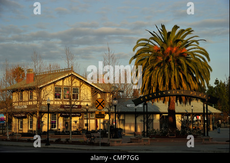Mountain View Centennial Plaza, California CA Stockfoto