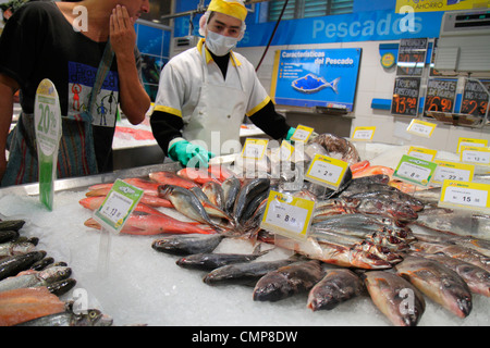 Lima Peru, Barranco District, Avenida Miguel Grau, Shopping Shopper Shopper Shop Geschäfte Markt Märkte Marktplatz Kauf Verkauf, Einzelhandel Geschäfte Bus Stockfoto