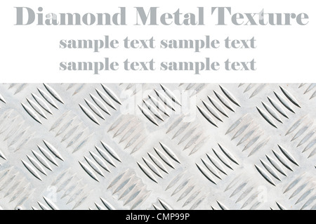 Diamant Metall Textur Stockfoto